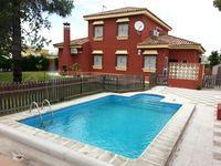 Pool in back yard